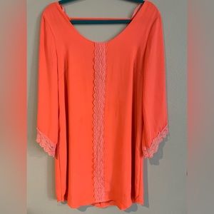 Pink ASTR shift dress